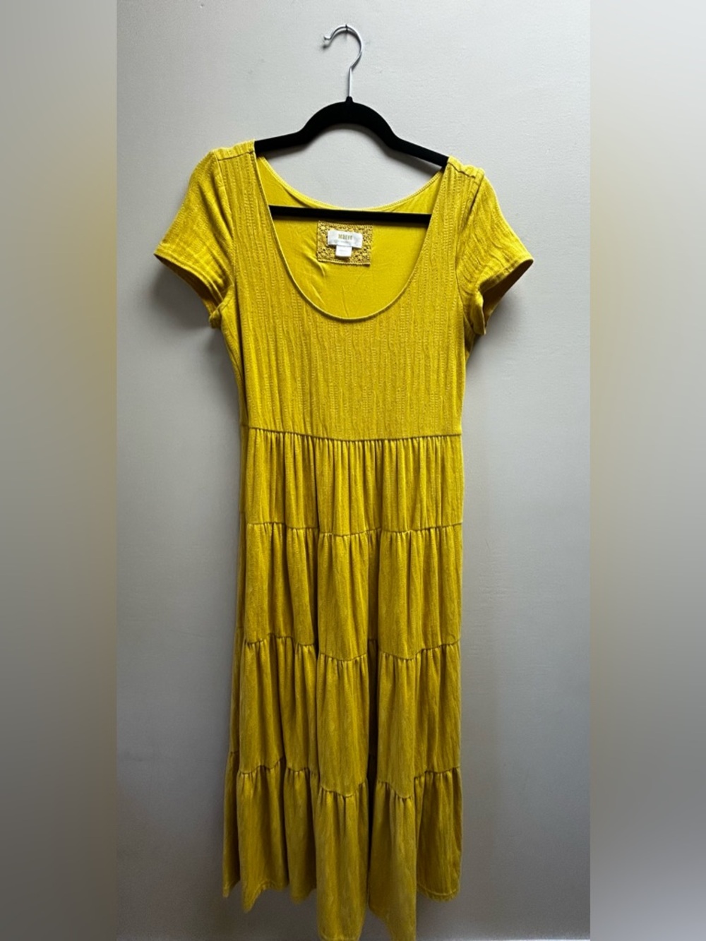Anthropologie Maeve Gillian Tiered Maxi Dress - Picture 2 of 4